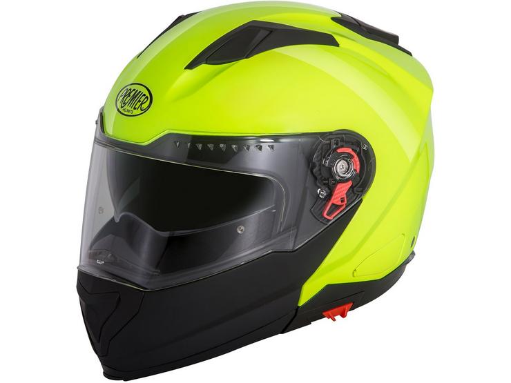 Premier Delta Flip Front Helmet Fluo