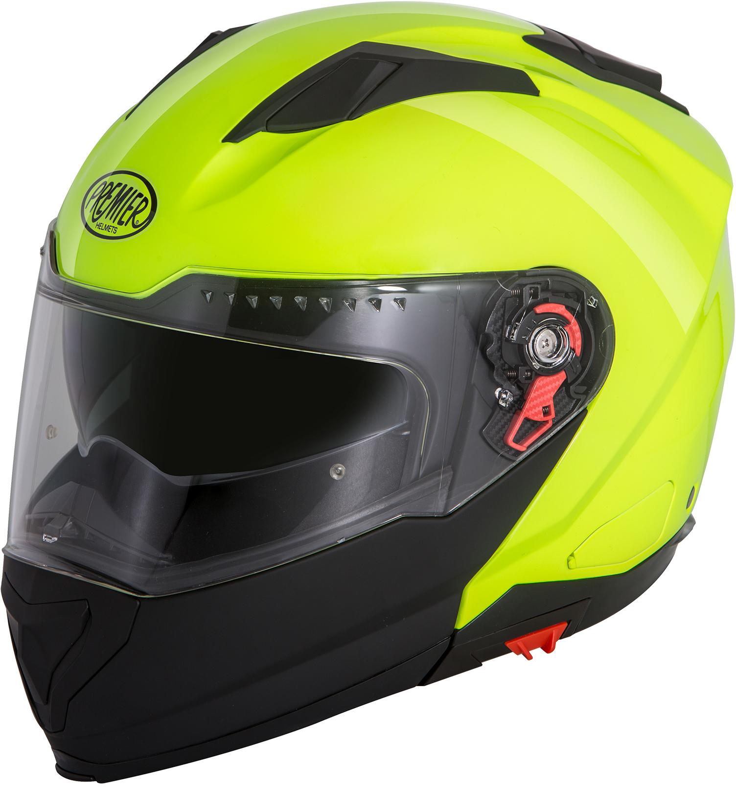 Premier Delta Flip Front Helmet Fluo - Small