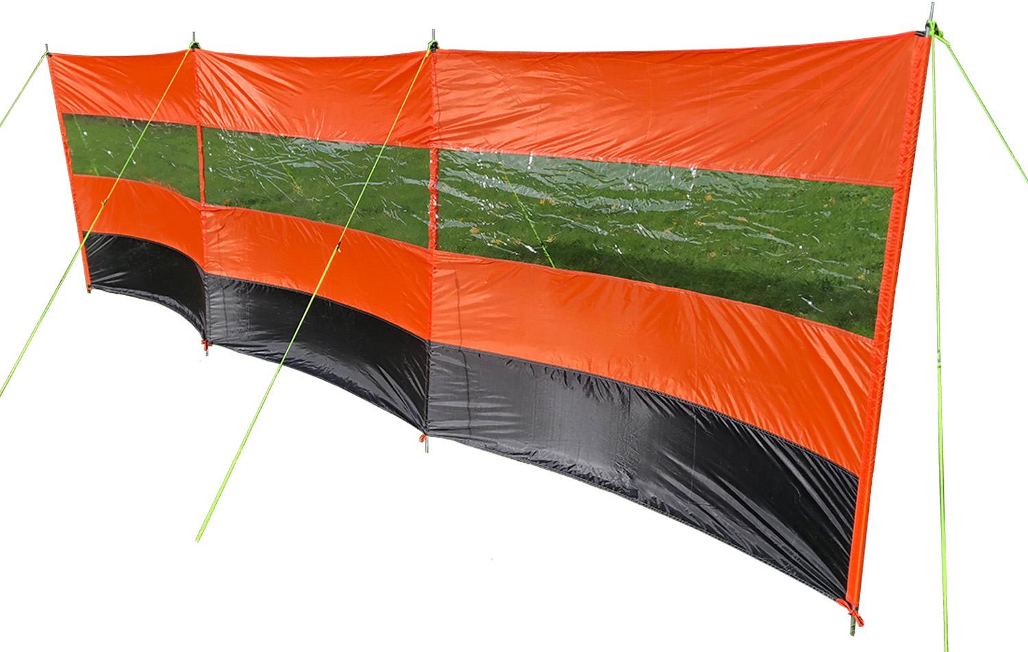 Olpro Orange Compact 4 Pole Windbreak - Steel Poles