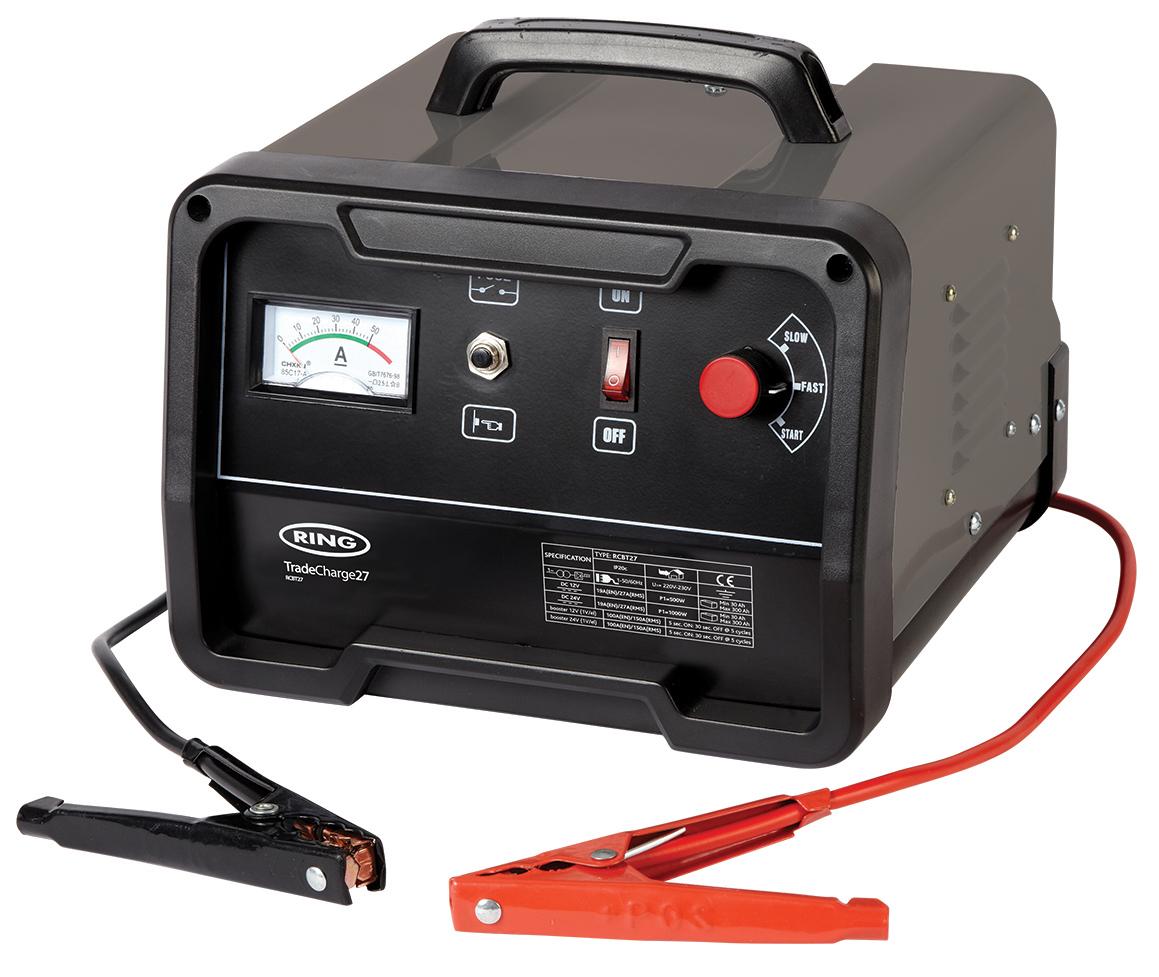 Ring Rcbt27 Pro Battery Charger - 12V/24V 27A