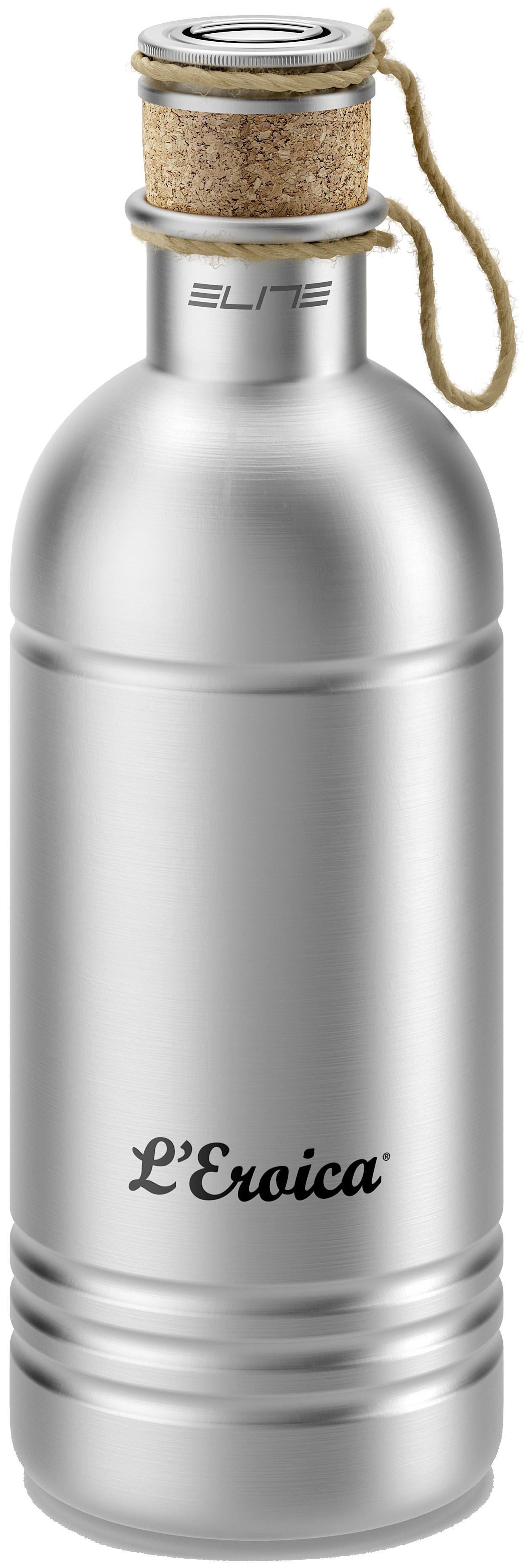 Eroica Aluminium Bottle With Cork Stopper 600 Ml