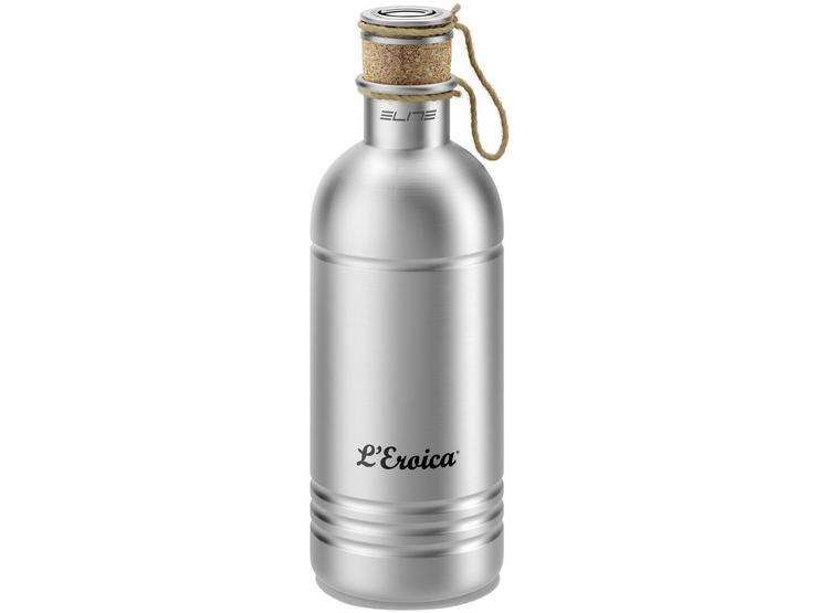 Eroica Bottle aluminium with cork stopper 600 ml