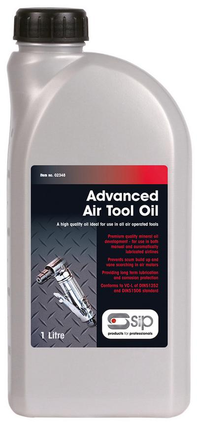 SIP Advanced Air Tool Oil 1 Litre SIP Advanced Air Tool Oil 1 Litre