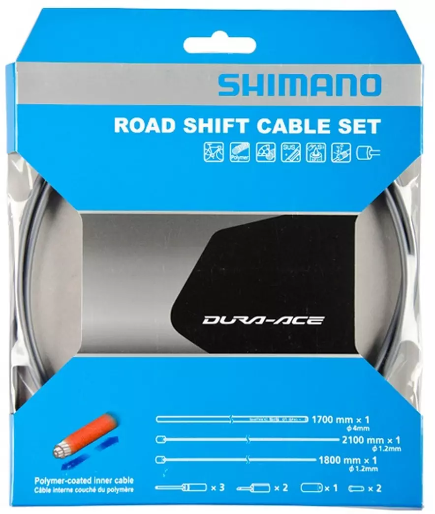 Shimano Dura Ace Road Gear Cable Set Halfords UK
