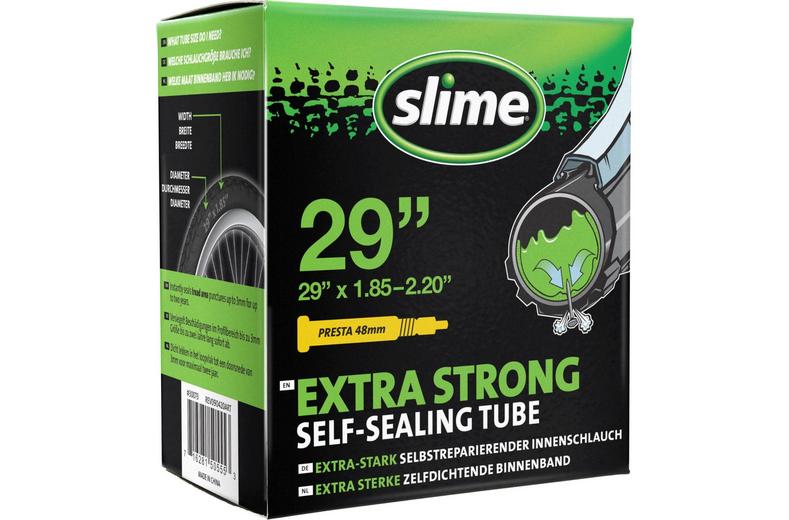 Slime Self-Sealing Inner Tubes 29 x 1.85 - 2.20" (700 x 47-52) Presta Slime Self-Sealing Inner Tubes 29 x 1.85 - 2.20" (700 x 47-52) Presta