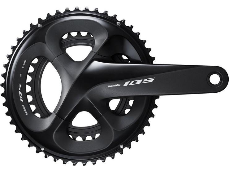 Shimano 105 FC-R7000 11 Speed Chainset, 50/34T, 172.5mm, Black