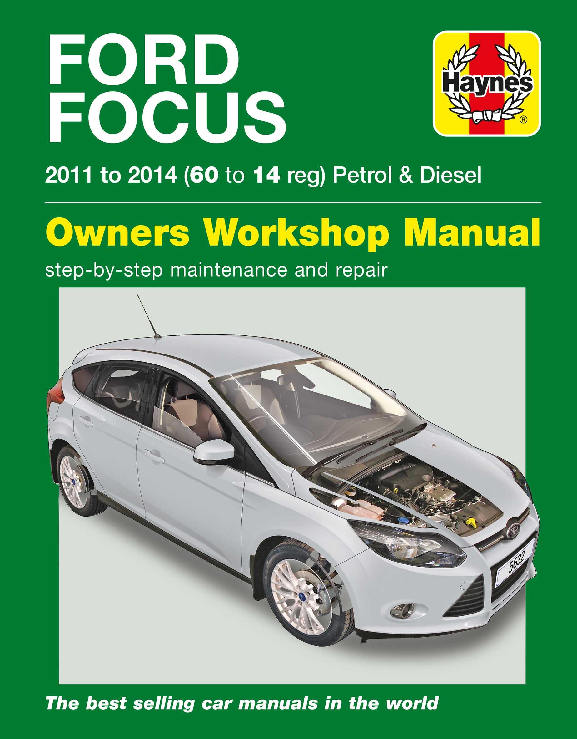Haynes Ford Focus Petrol & Diesel (1114) Manual Halfords UK