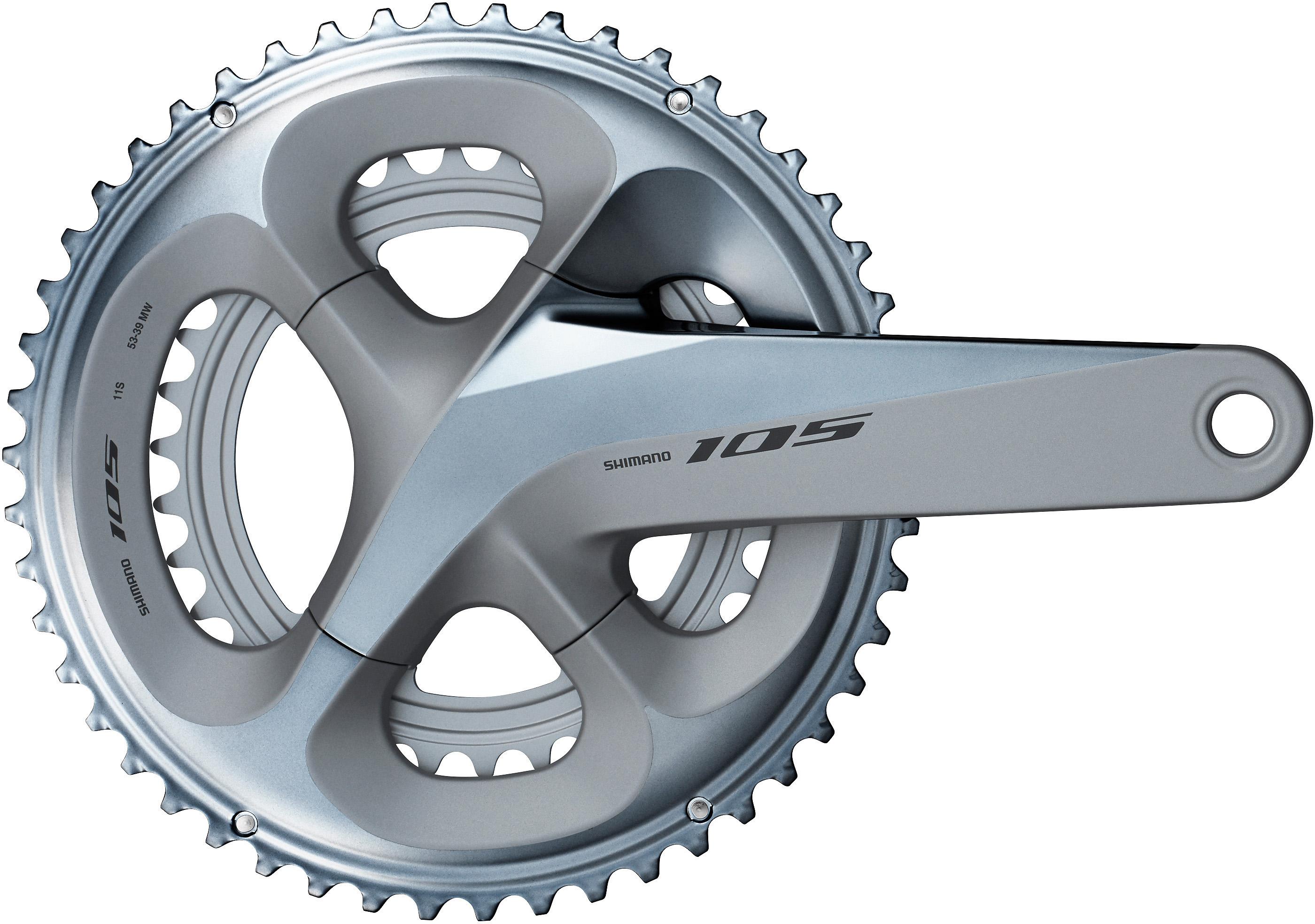 Shimano 105 FC-R7000 11 Speed Chainset, 53/39T