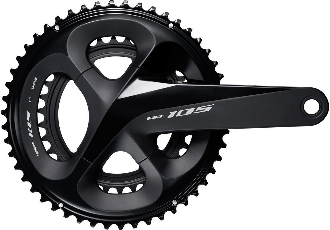 Halfords Shimano 105 Fc-R7000 11 Speed Chainset, 53/39T, 172.5Mm, Black | Extra 8% off for BC Members