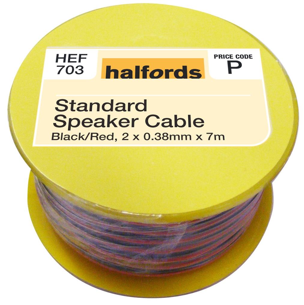Halfords Standard  Speaker Cable Hef703