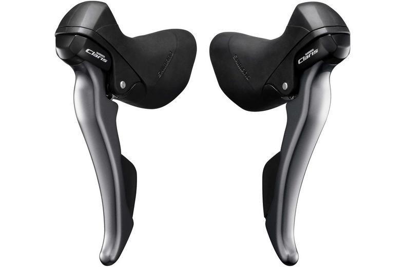 Shimano Claris ST-R2000 8 Speed Shifter Set - Double Shimano Claris ST-R2000 8 Speed Shifter Set - Double