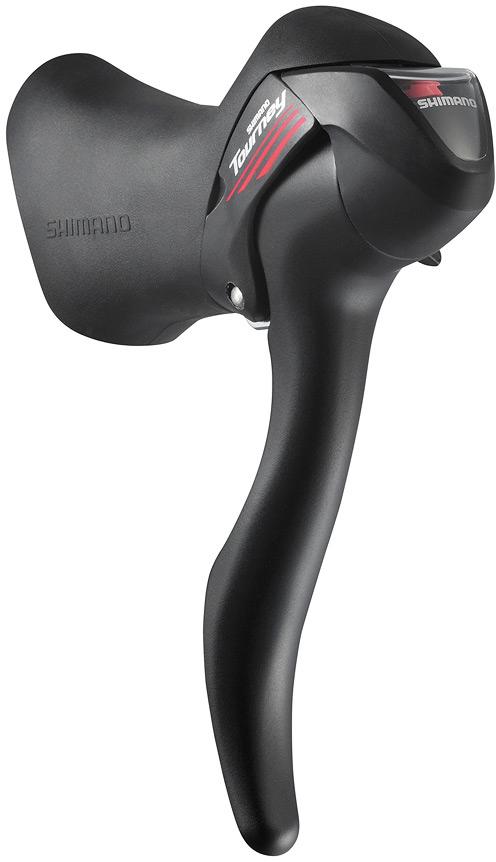 Halfords Shimano ST-A070 Tourney STI Lever Set, Double, 7 Speed | Extra 8% off for BC Members