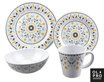 Olpro Whitbourne 16 Piece Melamine Set