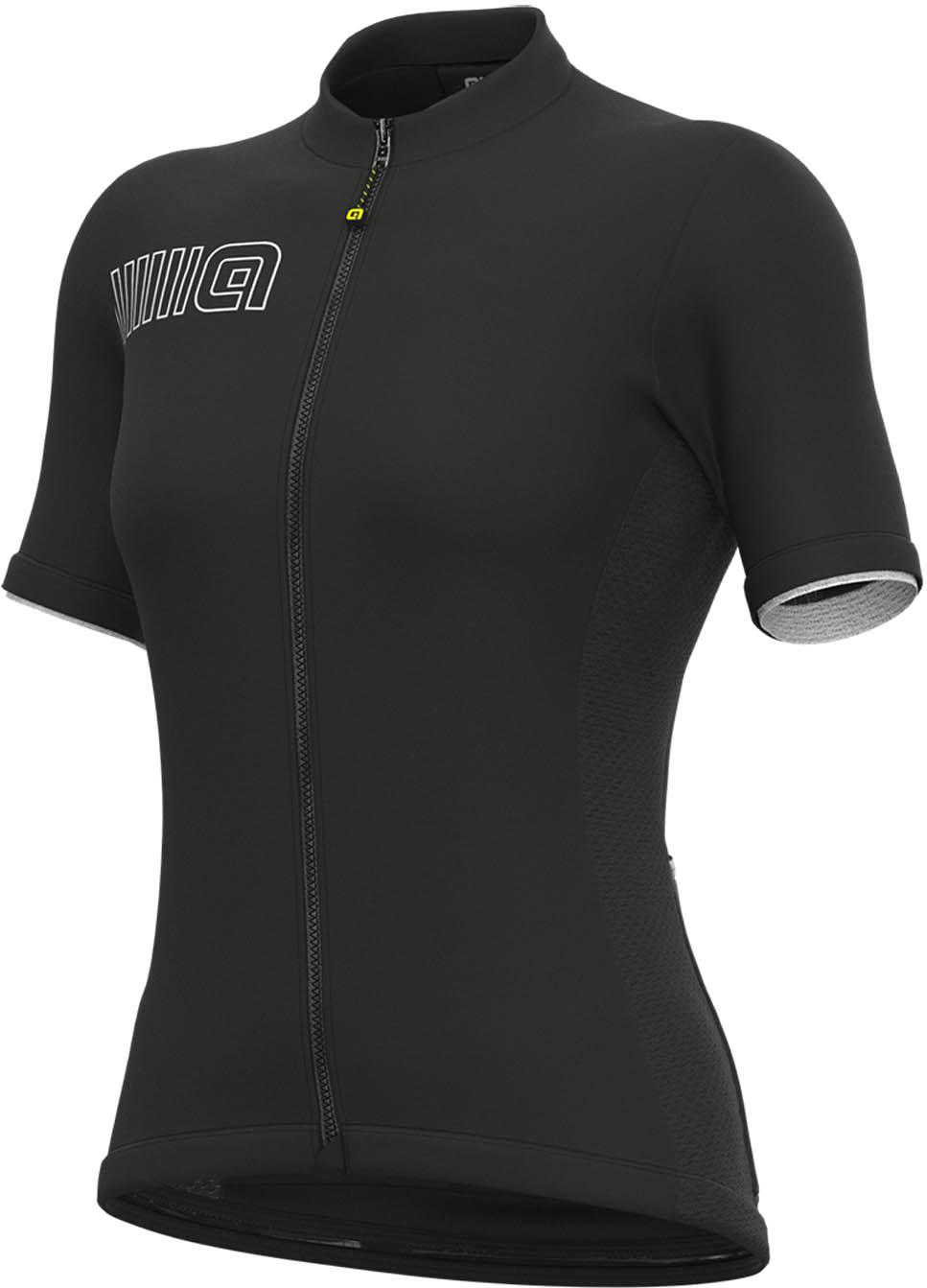 Halfords Alé Colour Block Pragma Womens Short Sleeved Jersey, Black, M | Extra 8% off for BC Members