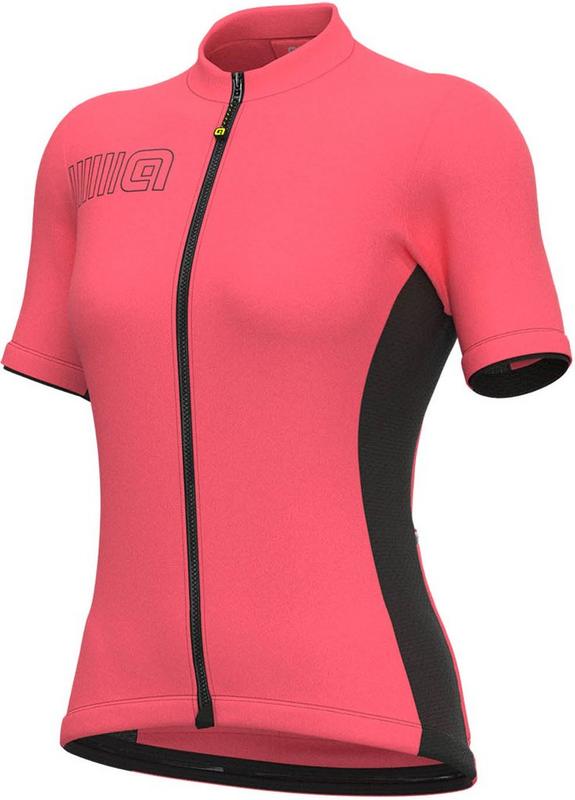Halfords Alé Colour Block Pragma Womens Short Sleeved Jersey, Pink, L | Extra 8% off for BC Members