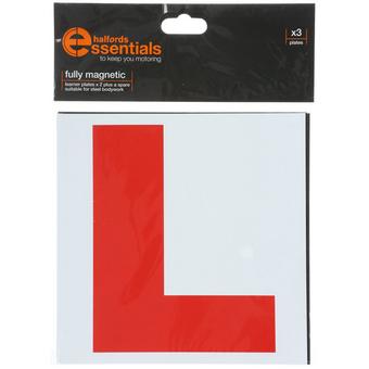 Halfords ROI Magnetic Learner Driver Plates x3