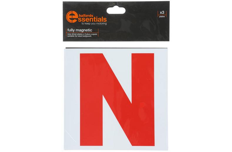 Halfords Magnetic N Driver Plates x3 Halfords Magnetic N Driver Plates x3