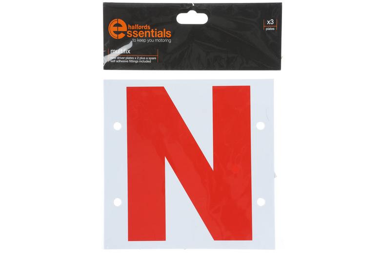 Halfords Multifix N Driver Plates x3 Halfords Multifix N Driver Plates x3
