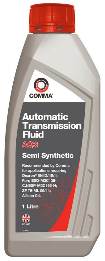 Comma AQ3 Automatic Transmission Fluid 1L