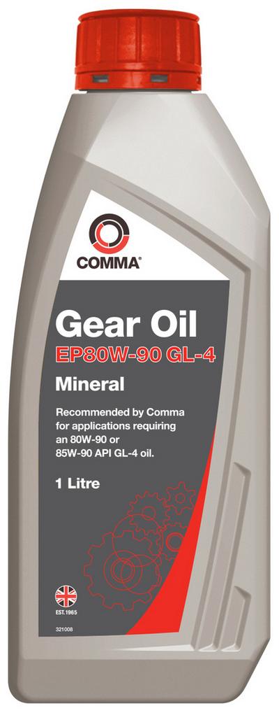 Comma Gear Oil EP80/90 GL4 1L Comma Gear Oil EP80/90 GL4 1L