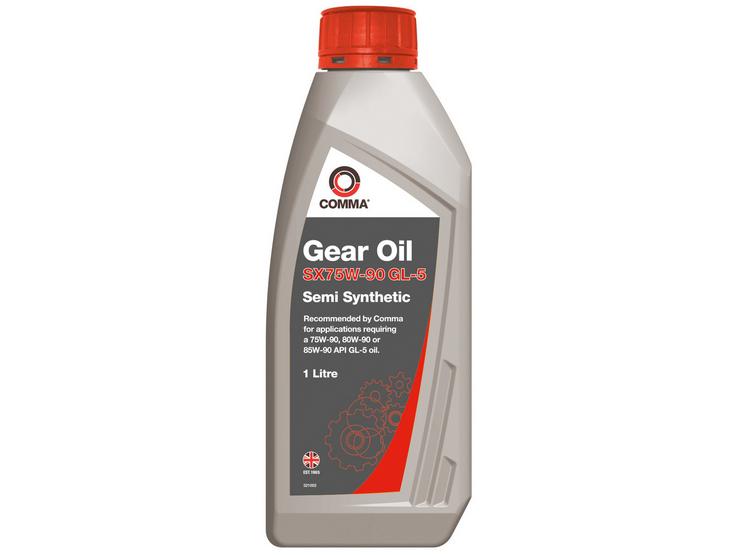 Comma SX75W90 Gear Oil GL5 1L