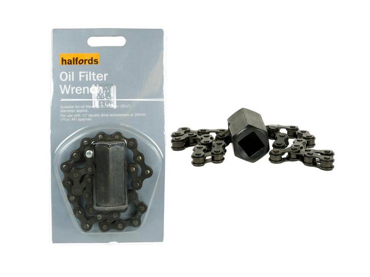 Halfords Chain Oil Filter Wrench 1/2" Drive