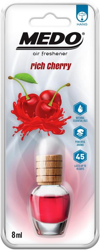 MEDO 8ml Hanging Glass Jar Rich Cherry