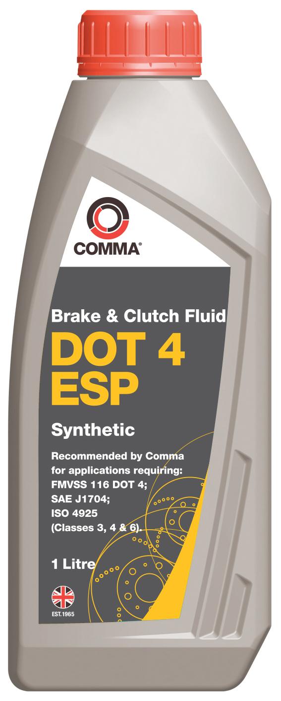 Comma Dot 4 Esp Brake Fluid 1L