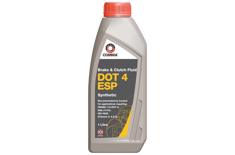 Comma DOT 4 ESP Brake Fluid 1L Comma DOT 4 ESP Brake Fluid 1L