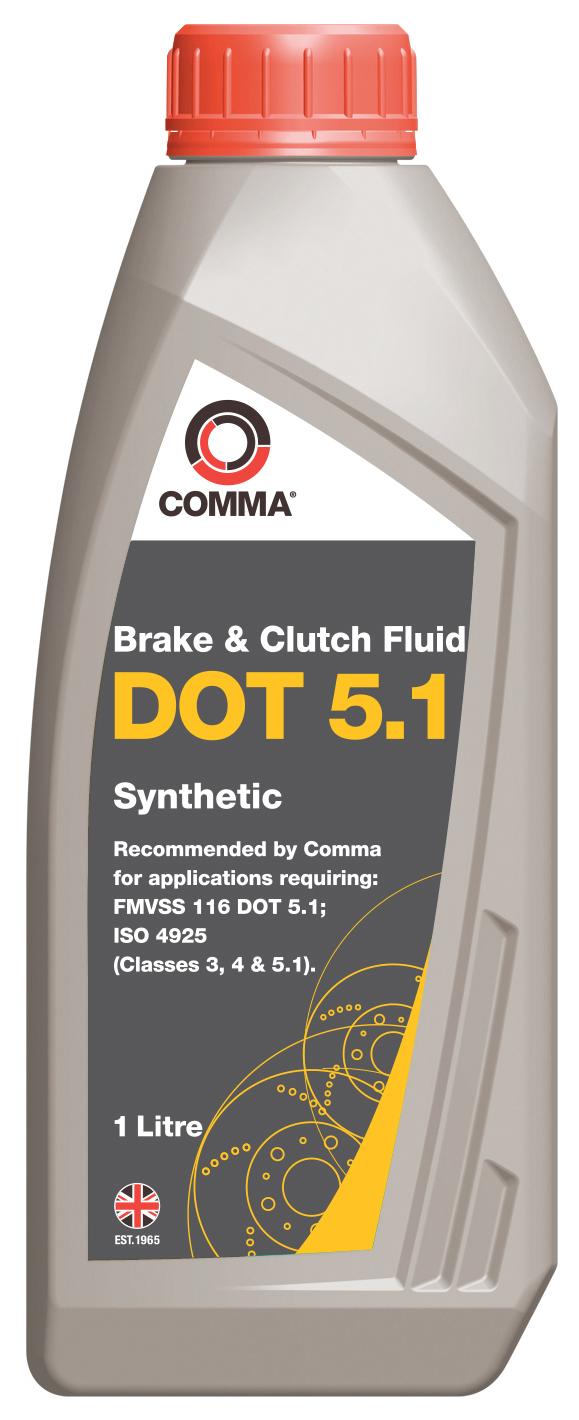 Comma Dot 5.1 Brake Fluid 1L