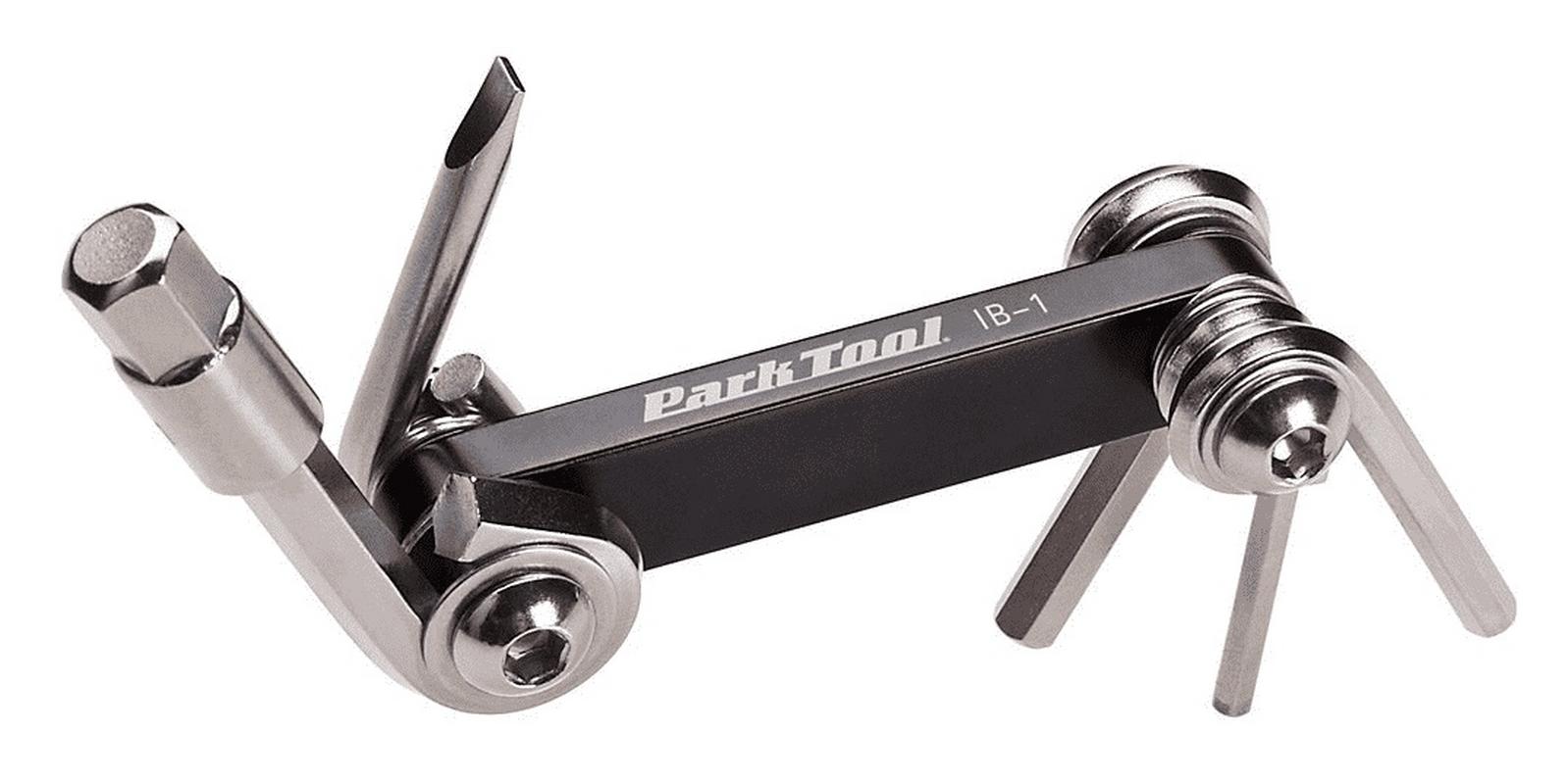 Halfords Park Tool IB-1 - I-Beam Mini Fold-Up Hex Wrench & Screwdriver Set | Extra 8% off for BC Members