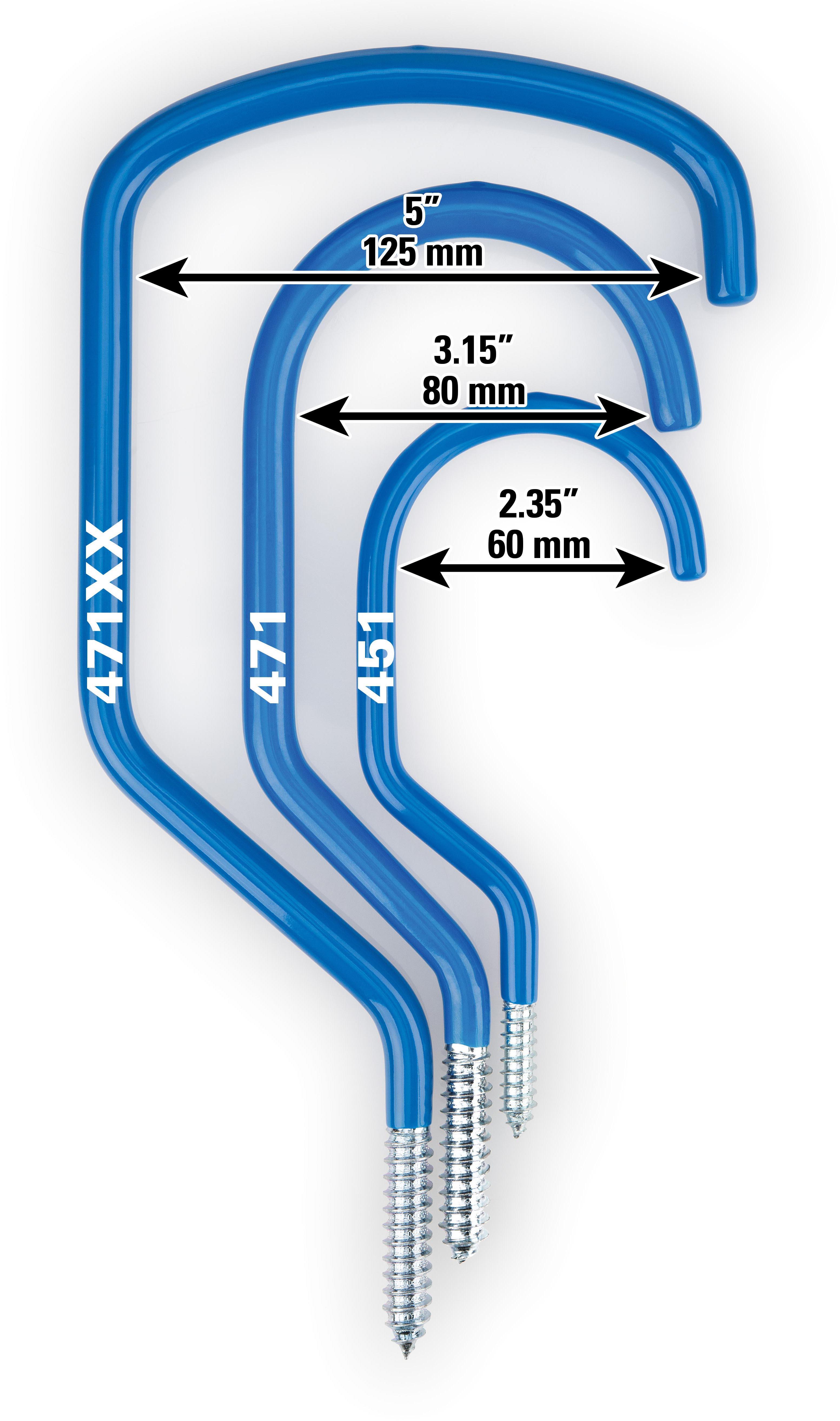 Park Tool 471XX - Extra Large Storage Hook Wood Thread