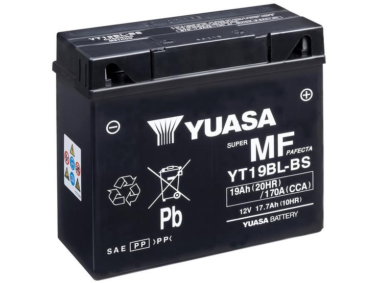 Yuasa YT19BL-BS Powersport Motorcycle Battery