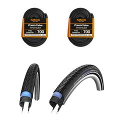 Schwalbe Marathon Plus Bike Tyre 700x28c Halfords UK