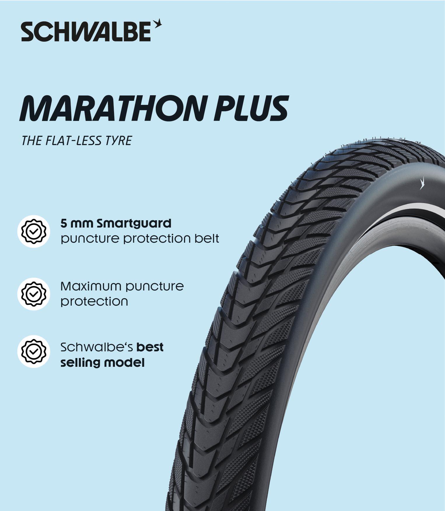 Schwalbe Marathon Plus Bike Tyre 700x28c