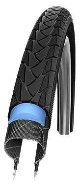 2x Schwalbe Marathon 700x38c & Free Presta Inner Tubes Bundle