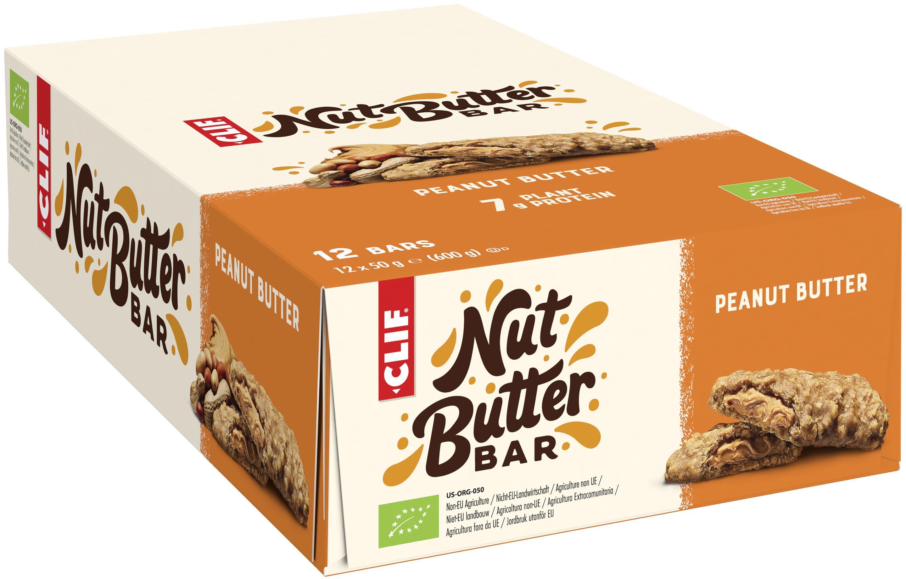 Clif Nutbutter, Peanut 12pcs