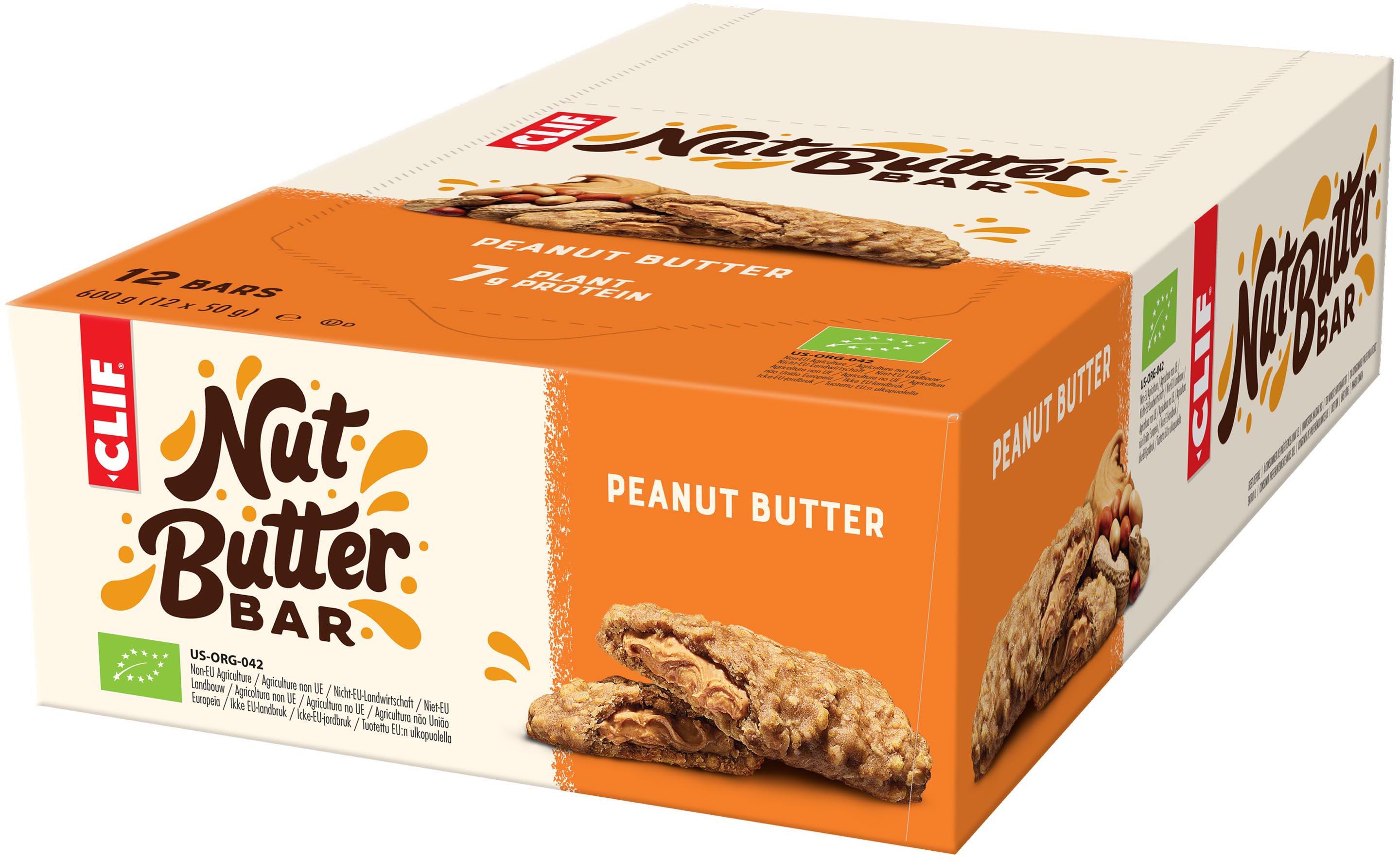 Clif Nutbutter, Peanut 12pcs