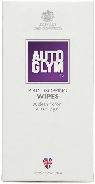 Autoglym Bird Dropping Car Wipes x10 Autoglym Bird Dropping Car Wipes x10