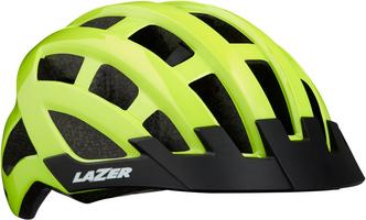 Halfords Lazer Compact Helmet, Flash Yellow, Uni-Adult | Extra 8% off for BC Members
