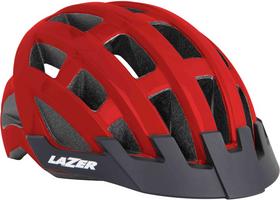 Halfords Lazer Compact Helmet, Red, Uni-Adult | Extra 8% off for BC Members