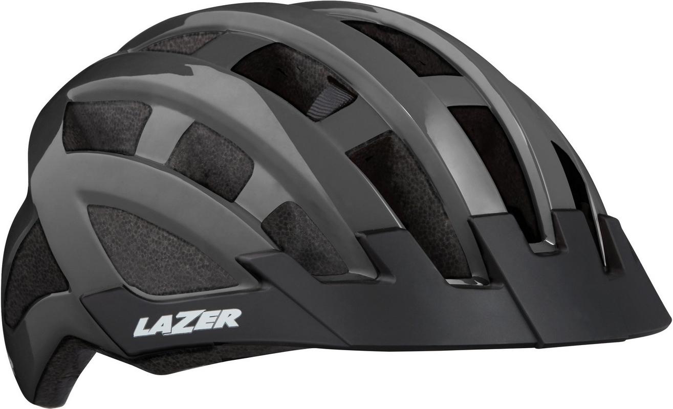 Halfords Lazer Compact Helmet, Titanium, Uni-Adult | Extra 8% off for BC Members