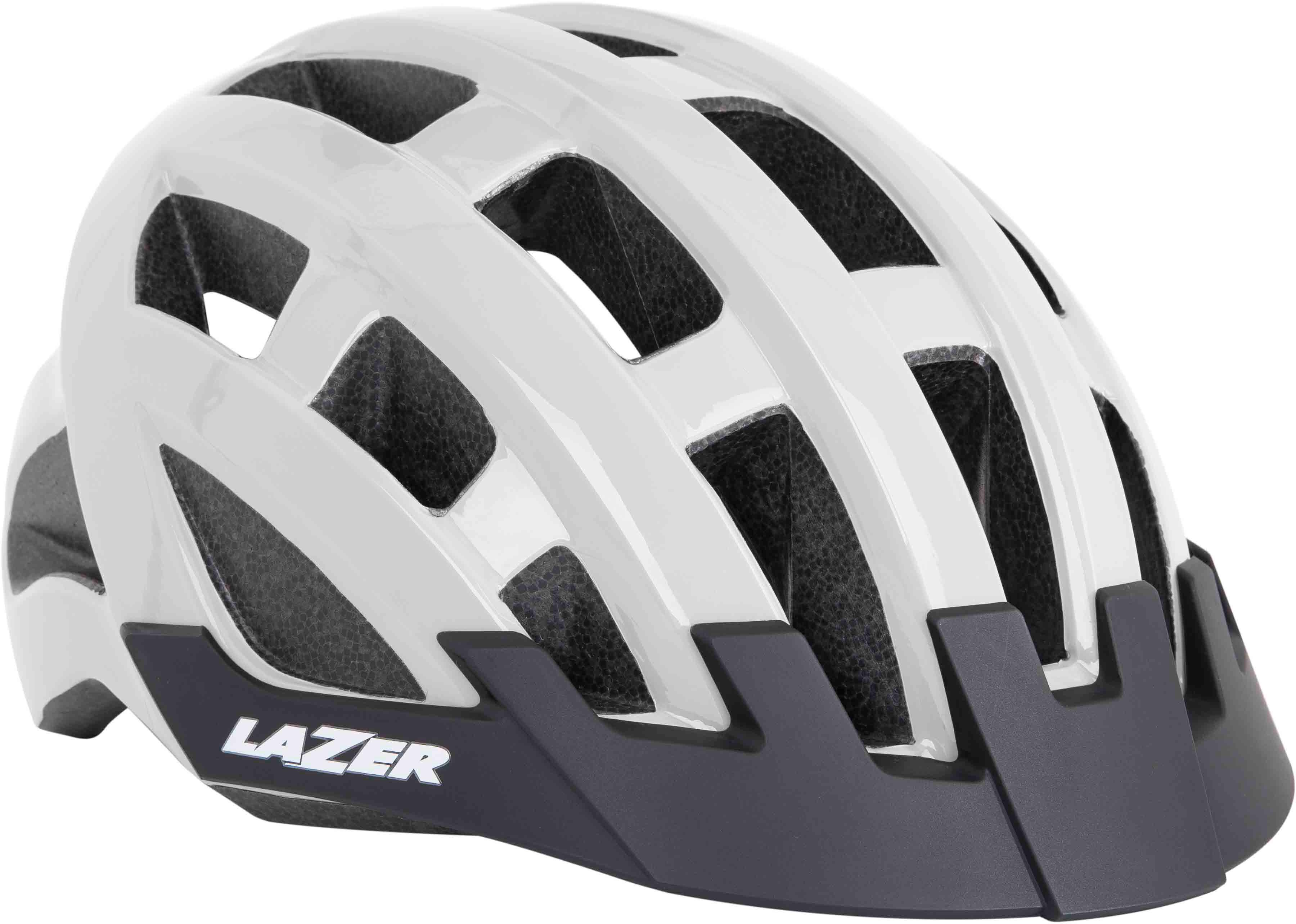 Lazer Compact Helmet Flash White