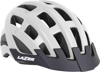 Compact Helmet, White, Uni-Adult