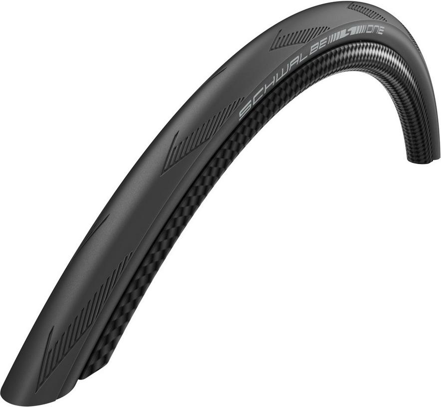Schwalbe One Addix RaceGuard Racefiets Band Zwart/Rood