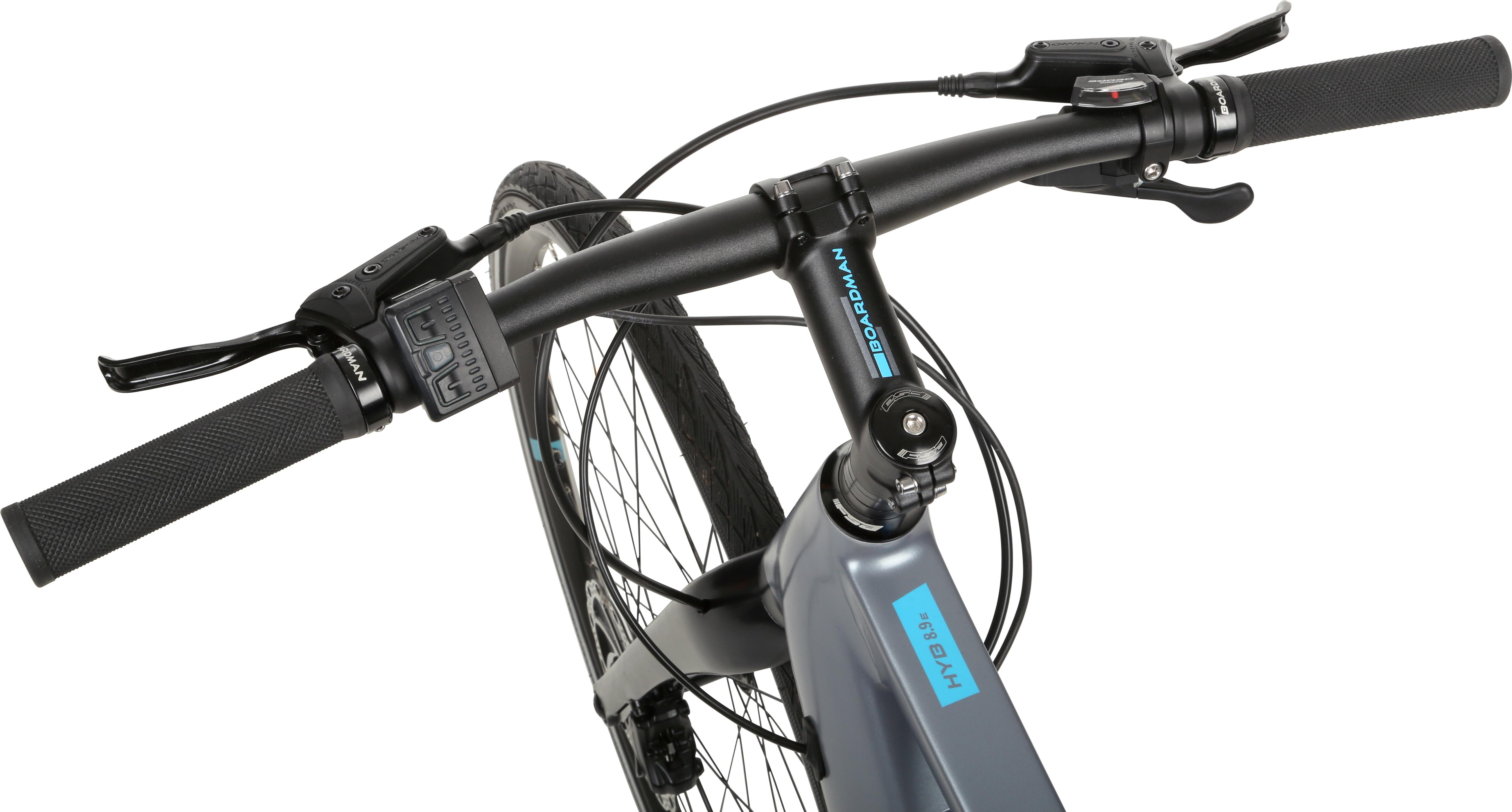 Boardman HYB 8.9E Mens Hybrid Electric Bike - M, L Frames