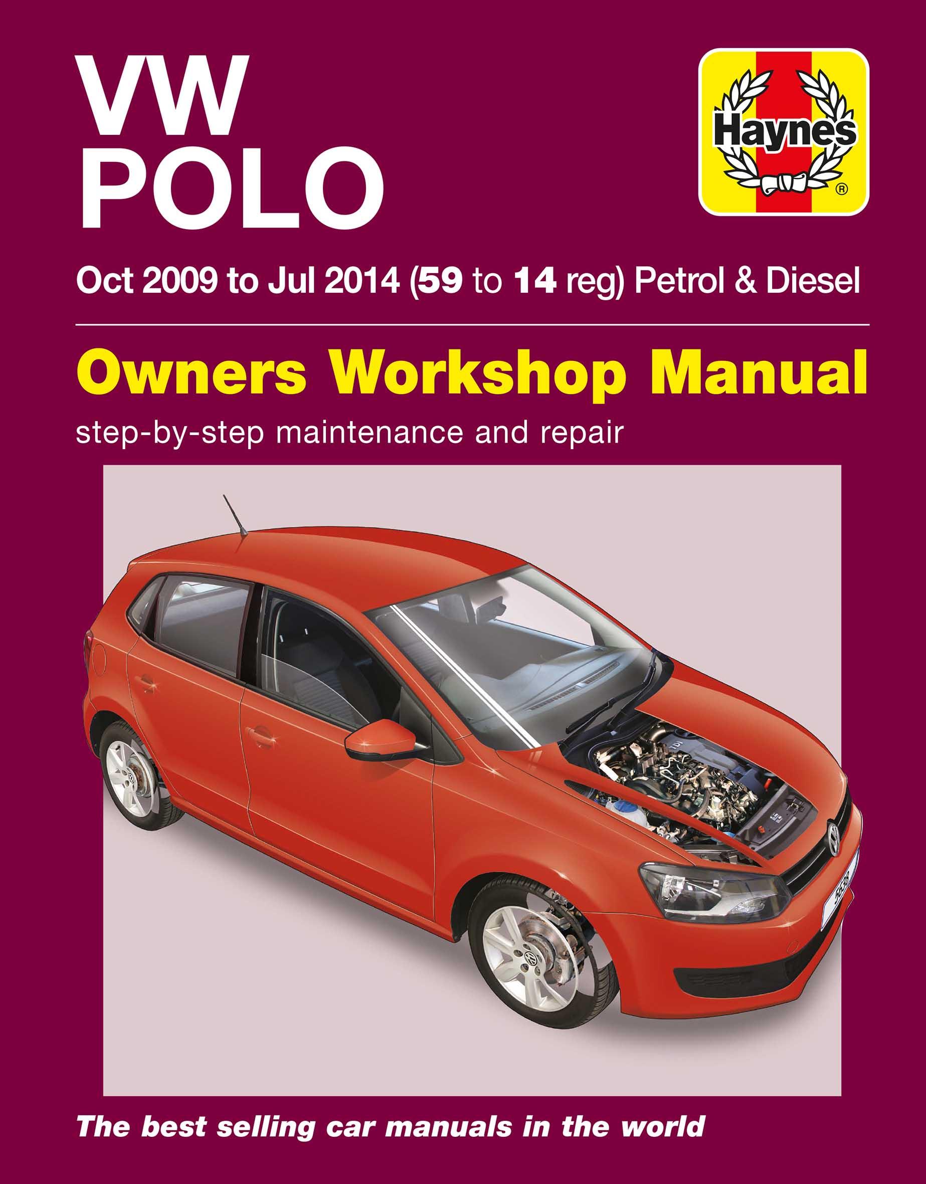 Haynes Manual Vw Polo Petrol & Diesel (09-14)