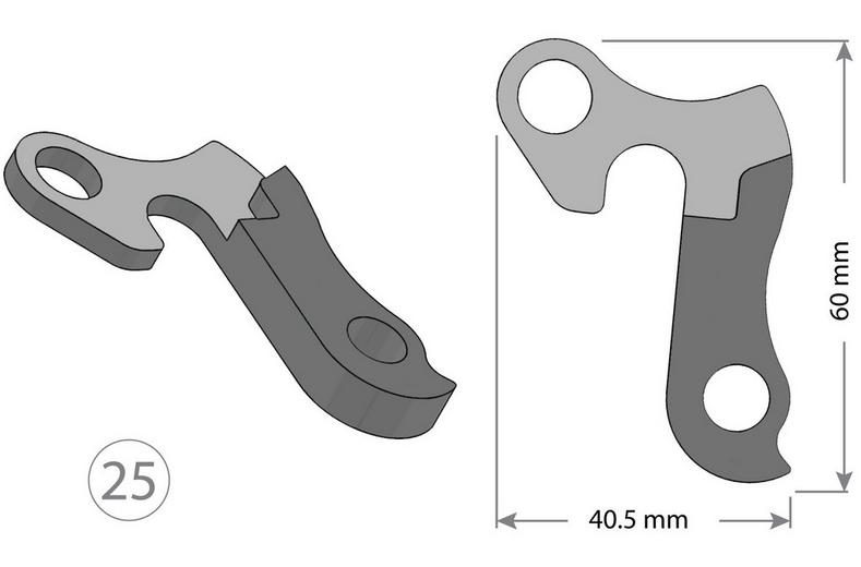 BETD Gear Hanger 25 BETD Gear Hanger 25