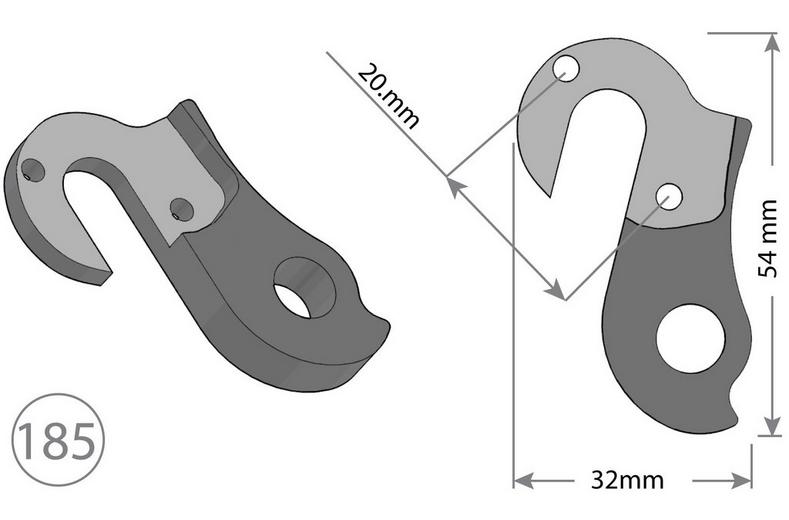 BETD Gear Hanger 185 BETD Gear Hanger 185