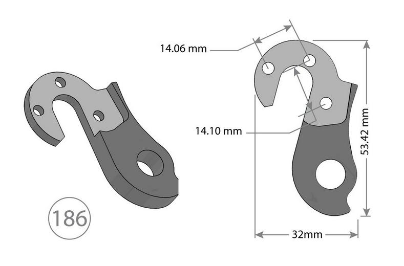BETD Gear Hanger 186 BETD Gear Hanger 186